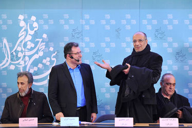 نشست های خبری روز اول جشنواره فیلم فجر در کاخ جشنواره