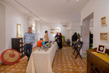 نمایشگاه آثار نقاشی و سرامیک چیبا میاماتو در خانه سرامیک فرزانه