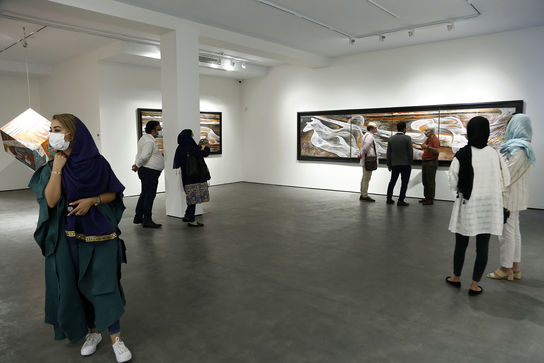 علی فرامرزی در گالری هدایت