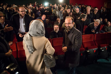 مراسم تقدیر از اصغر فرهادی در موزه سینما