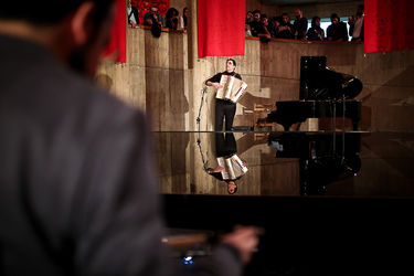 مراسم رونمایی از مجموعه خداوند رخش در موزه هنرهای معاصر