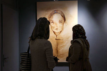 نمایشگاه نقاشی های مهناز بهرام نیا در گالری نگر