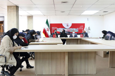 مهدی سحابی در موزه هنرهای معاصر تهران و نشست خبری مژده طباطبایی، احسان آقایی، سهراب احمدی