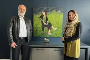 Hamidreza Shafiei and the Feminine Silence in Roshanak Sattari’s Painting