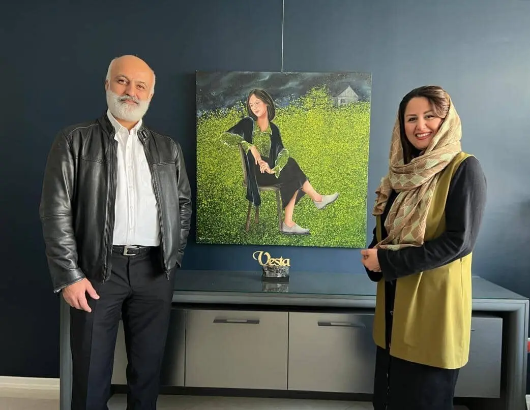 Hamidreza Shafiei and the Feminine Silence in Roshanak Sattari’s Painting
