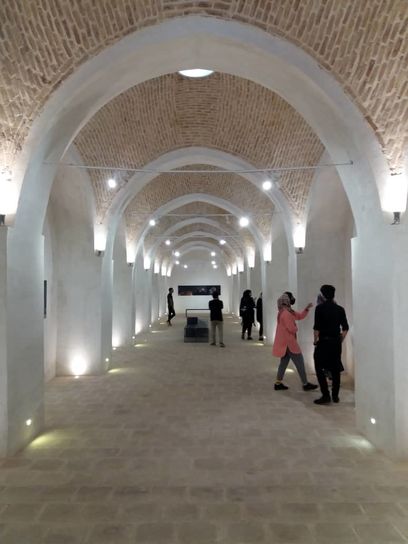 پائولا برونشتاین در هشت چشمه کاشان 