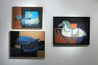نمایشگاه نقاشی‌های طلیعه کامران در گالری مژده