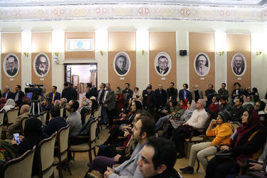 افتتاح تالار دائمی منیر فرمانفرمائیان در باغ موزه نگارستان دانشگاه تهران