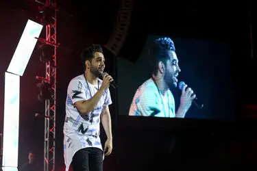 کنسرت "فرزاد فرخ" در سالن میلاد نمایشگاه