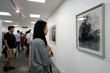 دومین نمایشگاه "سه در سه" در گالری اُ
