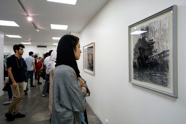 دومین نمایشگاه "سه در سه" در گالری اُ