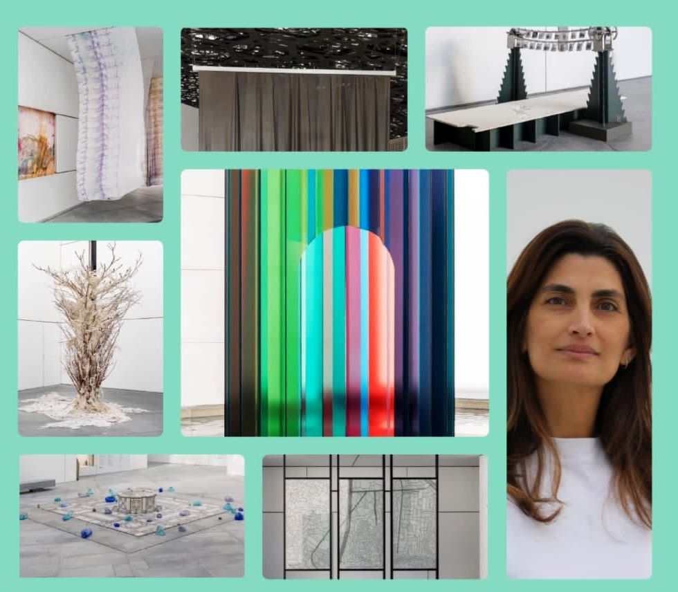هفت هنرمند منتخب مایا الخلیل در نمایشگاه Art Here 2023 در لوور ابوظبی | عکس ها 