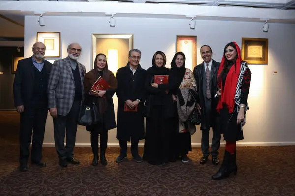 ببینید: هنرمندانی که از نمایشگاه حراج باران دیدن کردند