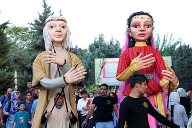 سومین روز هفدهمین جشنواره بین‌المللی تئاتر عروسکی تهران- مبارک