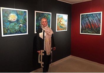 نمایشگاه سالهای نکوور، نقاشی های حجت شکیبا و مینا شکیبا در گالری شکوه