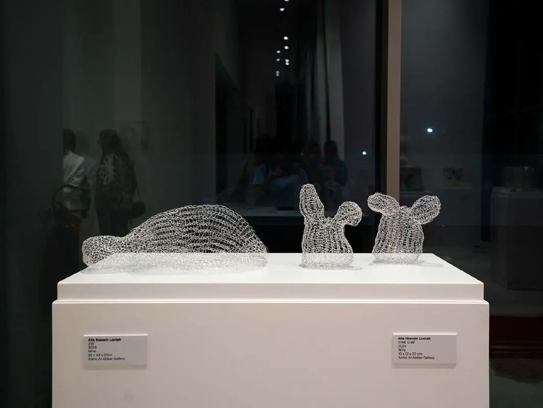 A spectacular exhibition with the works of established and emerging Emirati artists