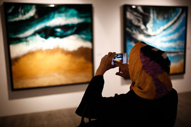 نمایشگاه آثار ایمان صبح‌روان در گالری آریانا