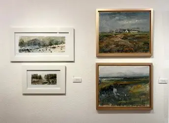 نمایشگاه گروهی نقاشان اردبیل در گالری لاله