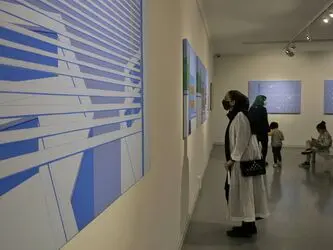 مهدی حسینی در گالری هور