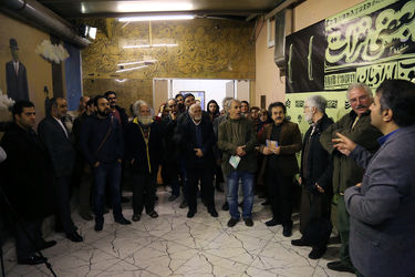 بزرگداشت یعقوب امدادیان در هنرستان هنرهای زیبای پسران