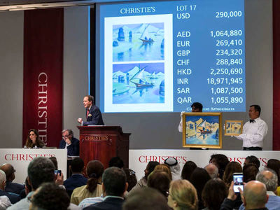 Christie's Auctions in Dubai: Iranian art reach new heights