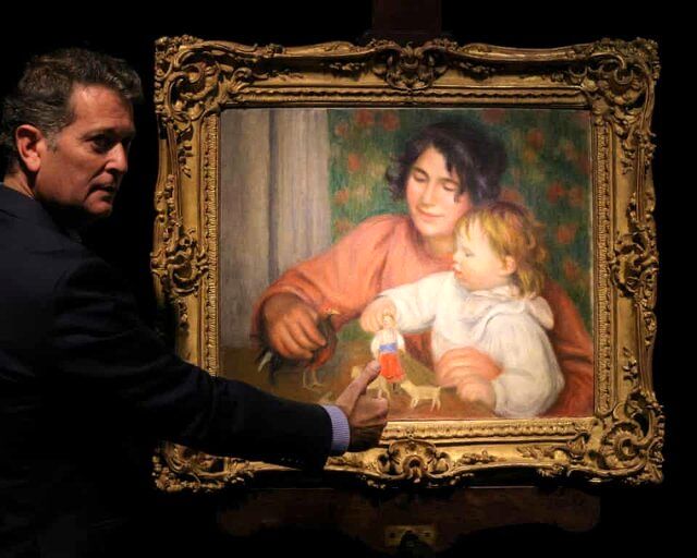 بازار مسترها دوباره داغ شد/ فروش چشمگیر نقاشی دیره نشده پیر آگوست رنوار