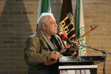 مراسم یادبود استاد محمدابراهیم جعفری در باغ موزه قصر