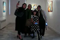 نشانه‌های ایرانی در آثار نقاش دور از وطن/ گزارش تصویری ایران‌آرت از نمایشگاه آزیتا هدایتی 