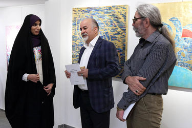 نمایشگاه نقاشی های زهرا بهرامی در گالری مژده