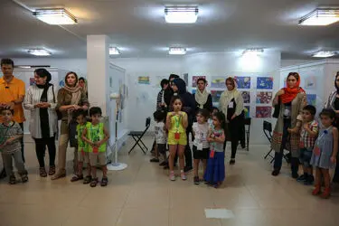 دومین روز جشنواره هنرهای تجسمی کودک و نوجوان در هنرکده لنا