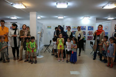 دومین روز جشنواره هنرهای تجسمی کودک و نوجوان در هنرکده لنا