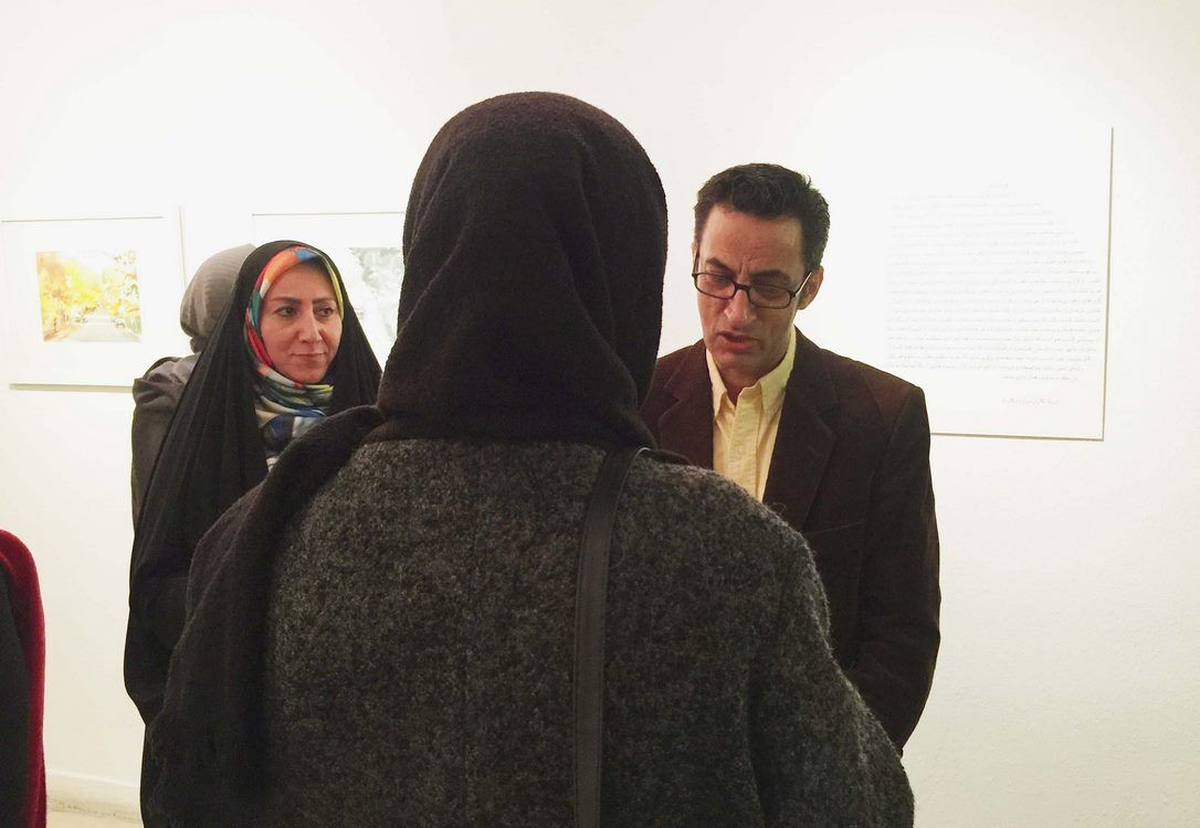 نمایشگاه آثار نقاشی آبرنگ نگاران ایران در گالری لاله