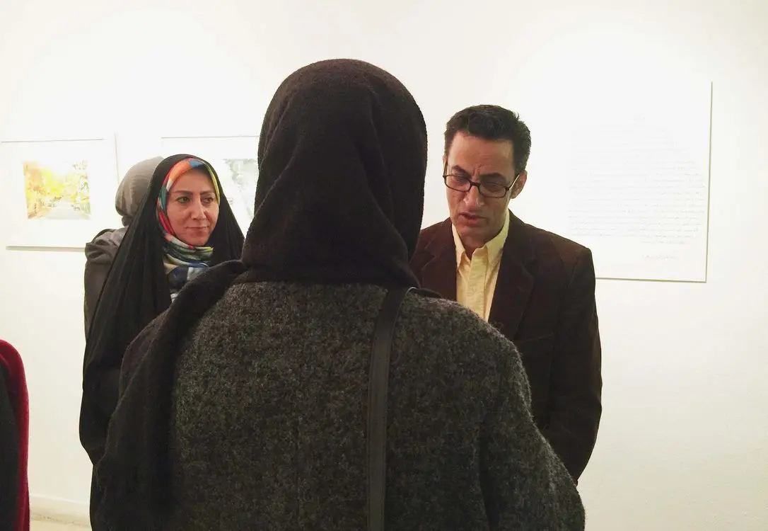 نمایشگاه آثار نقاشی آبرنگ نگاران ایران در گالری لاله
