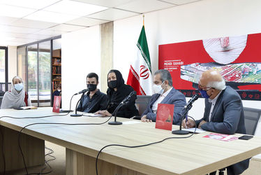 مهدی سحابی در موزه هنرهای معاصر تهران و نشست خبری مژده طباطبایی، احسان آقایی، سهراب احمدی