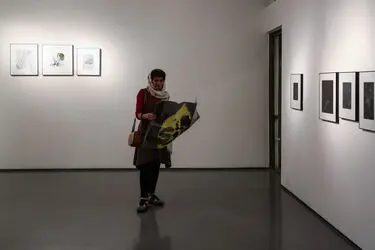 نمایشگاه آثار مینا نوری در گالری طراحان آزاد