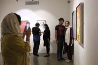 Anahita Ghazanfari Painting Show at Shirin Gallery