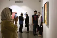 Anahita Ghazanfari Painting Show at Shirin Gallery