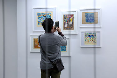 نمایشگاه نقاشی های اکبر نیکان‌پور در گالری ثالث