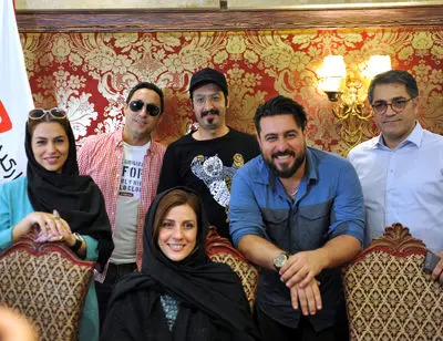 ببینید: دورهمی بازیگران سریال 