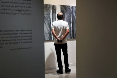 نمایشگاه نقاشی‌های نفیسه صدیقی با عنوان "دریافت" در گالری اثر