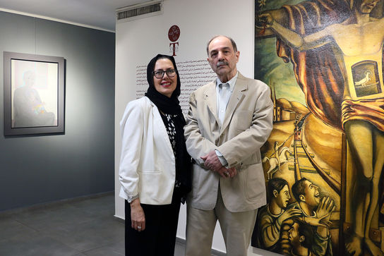 نمایشگاه مهدی سحابی و منوچهر صفرزاده در گالری مژده