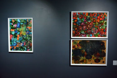 نمایشگاه نقاشی های کاوه آفاق در گالری ثالث