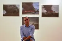 بی‌خانمانی یک هنرمند روی بوم‌های نقاشی‌اش /  «خانه اگر هست» در گالری ساربان