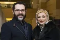 عکس جالب کوروش تهامی و همسر دومش