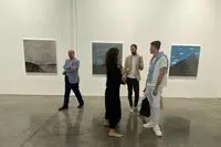 خط سوم گالری دبی و آثار پوران جین چی و کامران صمیمی / عکس 