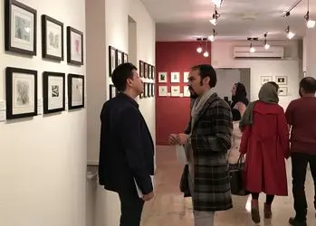 نمایشگاه آثار هفتمین سالانه تبادل چاپ دستی در گالری لاله