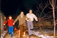 ببینید: آخرین چهارشنبه سوری و آواز استاد شجریان در نقش تقی کلیدساز