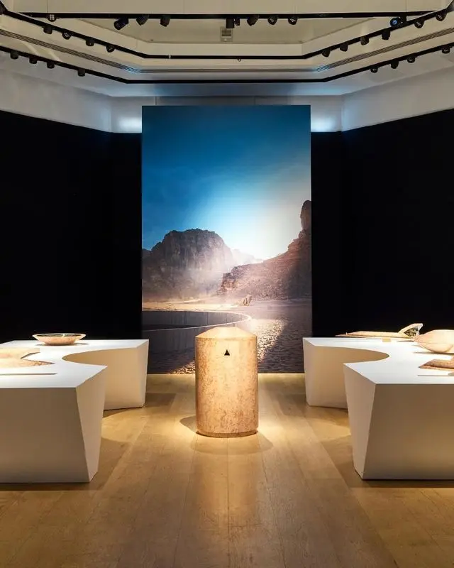 Photos from Ahmed Mater's first retrospective exhibition in China
