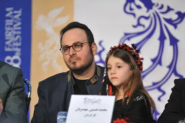 نشست خبری فیلم درخت گردو در چهارمین روز سی و هشتمین جشنواره فیلم فجر در پردیس ملت