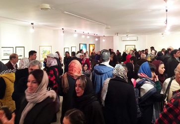 نمایشگاه آثار نقاشی آبرنگ نگاران ایران در گالری لاله